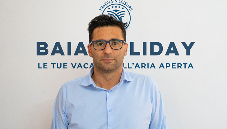 Baia Holiday lancia il nuovo spot. In foto, il direttore commerciale e marketing Luca Neboli