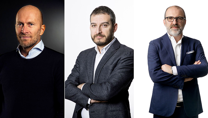 Bruno Bertelli,  Andrea Di Fonzo e Roberto Leonelli