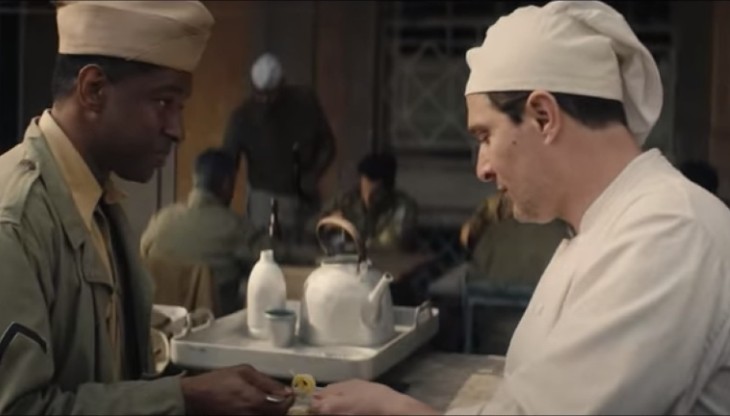 Yonv Joseph e Claudio Santamaria nel cortometraggio Barilla