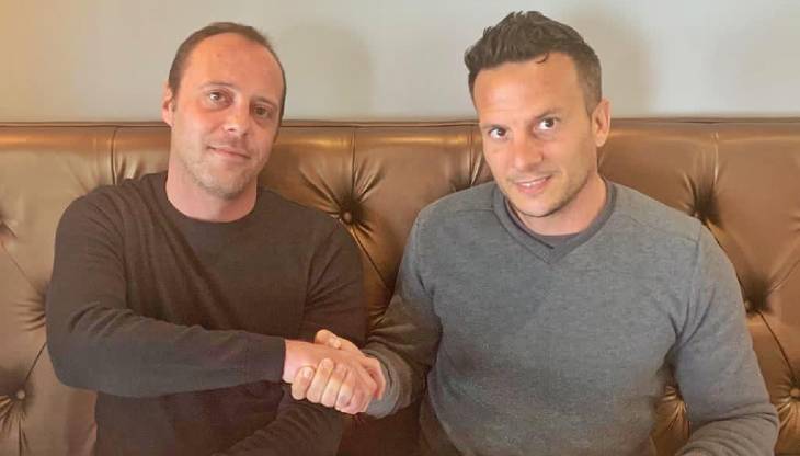 Da sinistra, Elia Blei e Adriano Di Giulio