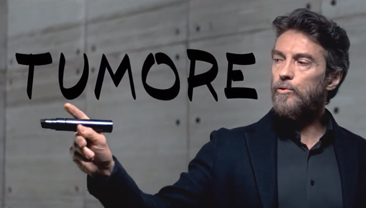 L'attore Alessio Boni protagonista del nuovo spot della LILT