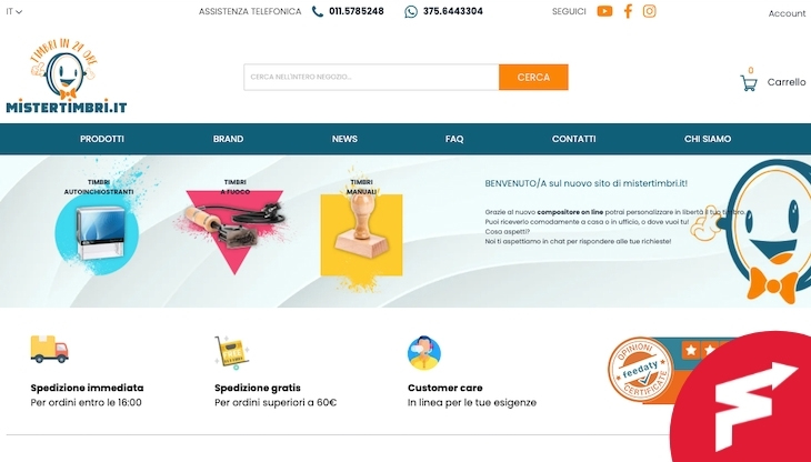 Fattoretto Agency: Mistertimbri.it sceglie la consulenza degli specialisti SEO
