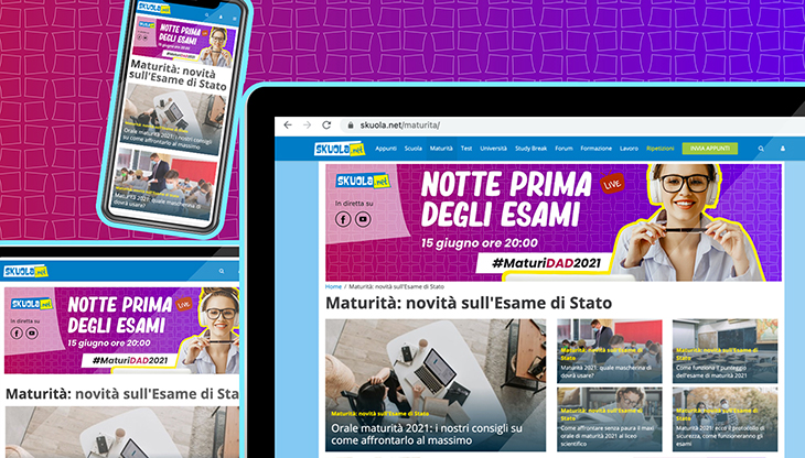 Esami di Stato 2021: l'offerta di Skuola.net per studenti e brand