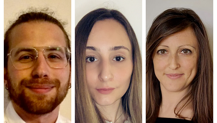 Sebastian Belforti, Annalisa Ruffinotti ed Elena Giovanetti