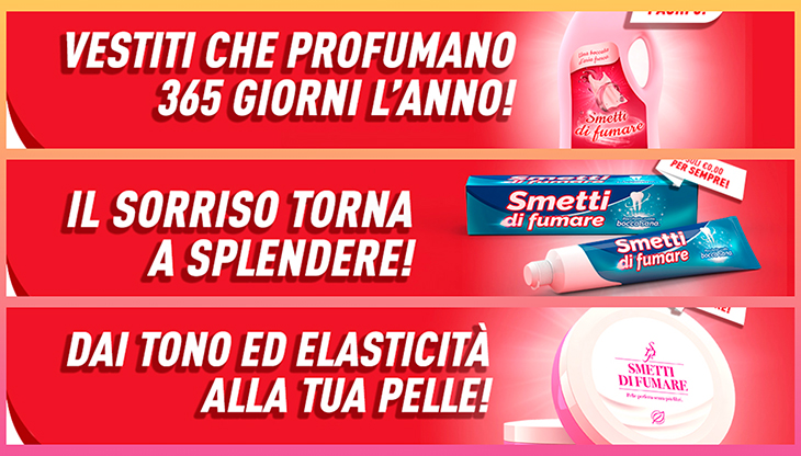 Alcuni soggetti realizzati da TBWA per Lilt in occasione della Giornata Mondiale contro l’uso del tabacco 