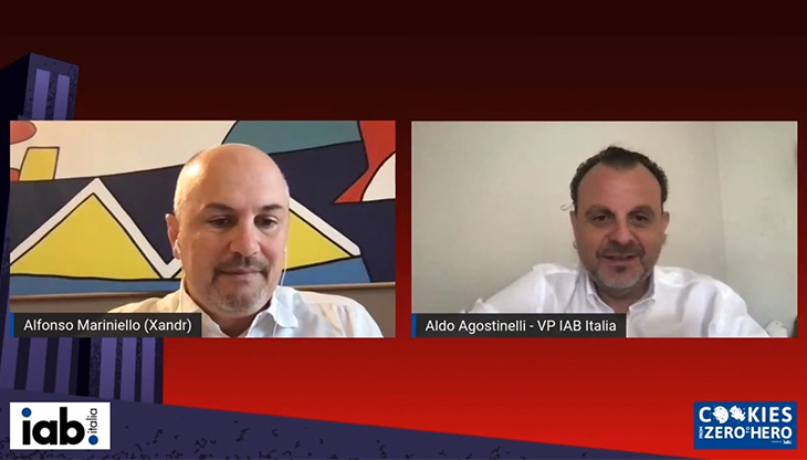 Un momento dell'evento di IAB Italia