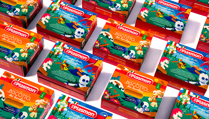 Plasmon lancia online la limited edition Mangiastorie realizzata con Dude