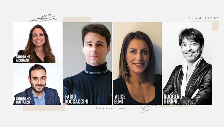Il team italiano di Connect Ads