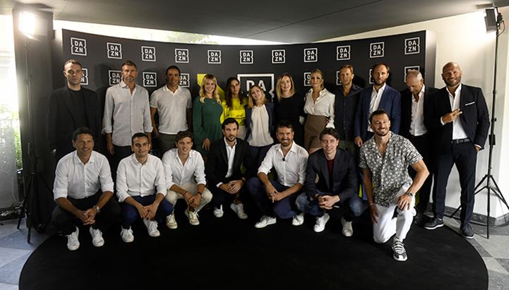 La "squadra" di telecronisti e commentatori della nuova stagione di Dazn