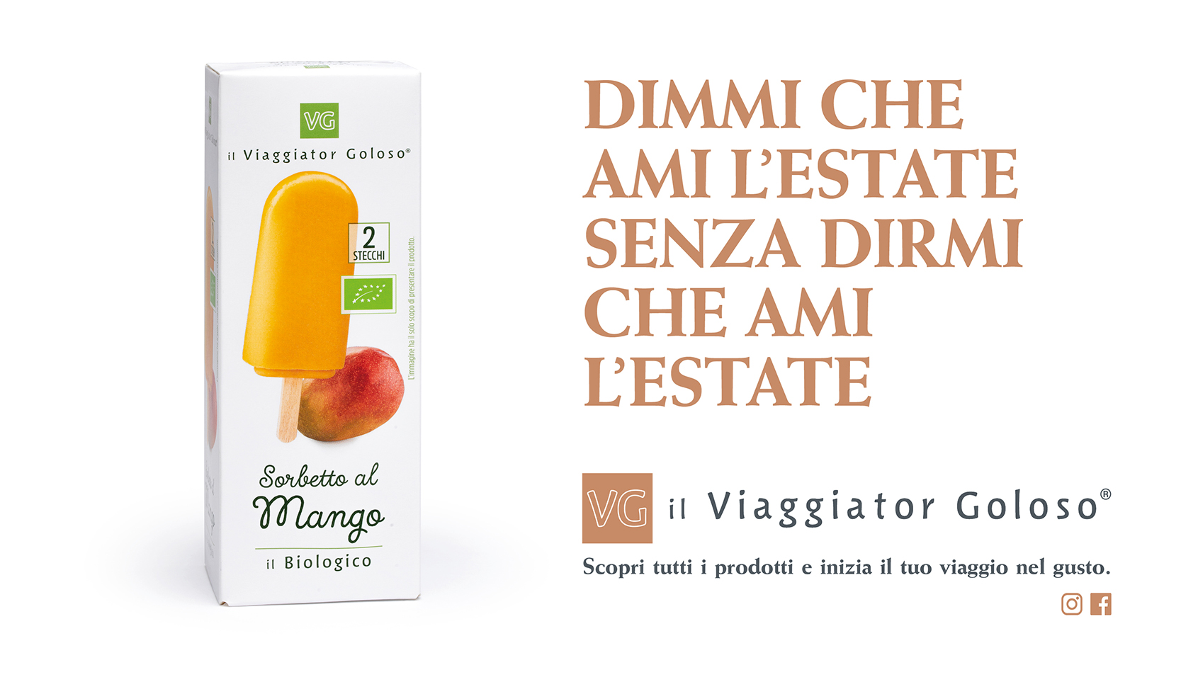 Un'immagine della nuova campagna Viaggiator Goloso
