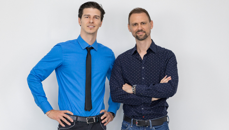 Da sinistra: Enrico Villani e Marco Piccinini, co-Founder di Diapason Digital