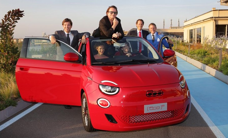 Bono Vox, Olivier Francois, Jennifer Lotito, Ginevra Elkann, John Elkann