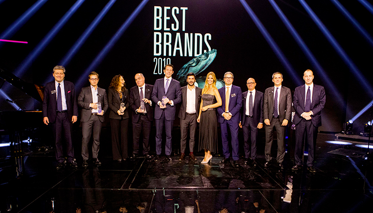 I vincitori di Best Brands 2019, l'ultima edizione del premio svolta in presenza 