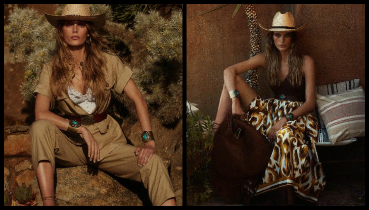 Alcune immagini della nuova campagna Luisa Spagnoli SS 2022