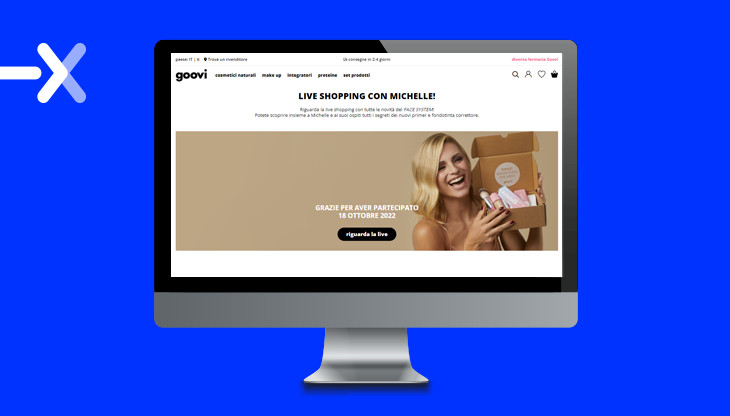 b2x lancia le Live Shopping su goovi.com | Engage