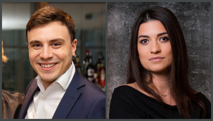 Giovanni Sollazzo, CEO di Aidem, e Audrey Boisumeau, Sales Director EMEA di Beeswax