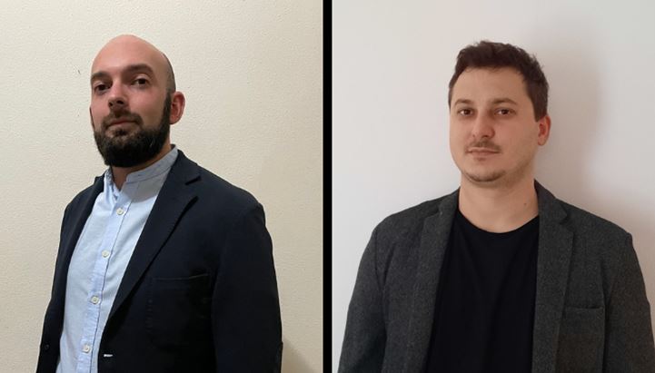 da sinistra: Davide Moroni e Alessandro Grazzani, nuovi Digital Data Analyst e Web Analyst di Tag Manager Italia