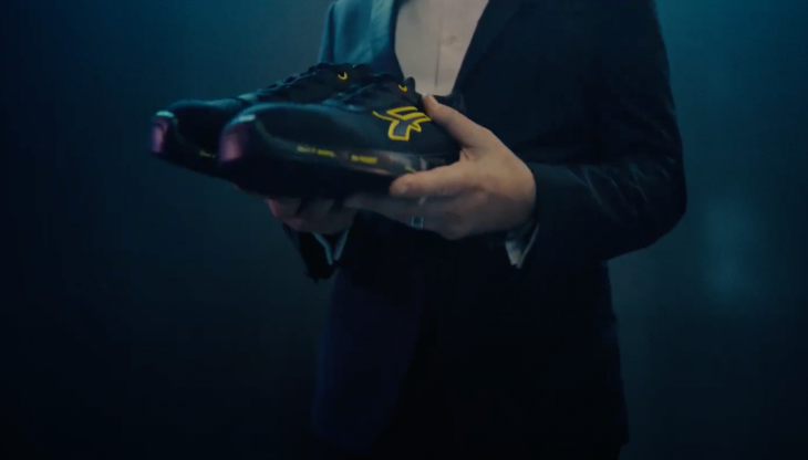 Un'immagine tratta dal video teaser che preannuncia lo spot di U-Power con Gerard Butler