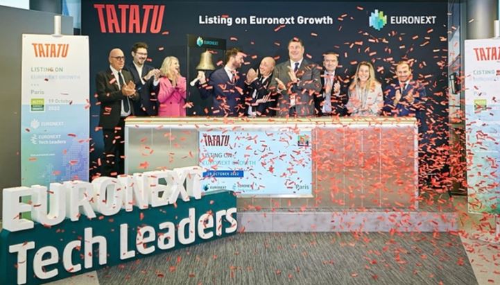 Tatatu S.p.a. debutta all'Euronext Growth Paris capitalizzazione azionaria a 1,6 miliardi di euro.png