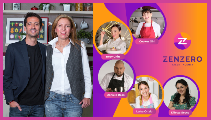 Matteo Maffucci, Alessandra Rigolio e i cinque food talent soci di Zenzero 