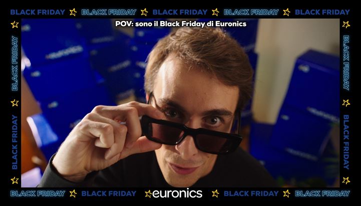 Il tiktoker Mattia Stanga nel nuovo spot Euronics per il Black Friday