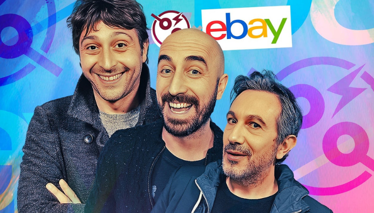 Francesco Serino, Pierpaolo Greco e Alessio Pianesani, conduttori di Il Cortocircuito