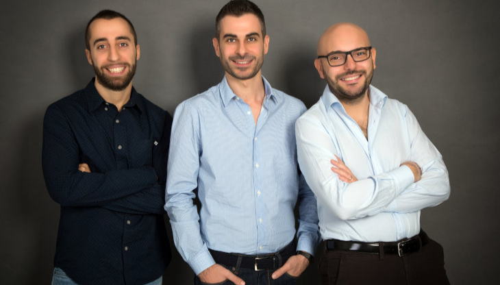 da sinistra: Giuseppe Riboni, Gennaro Ciaravolo e Angelo Vargiu