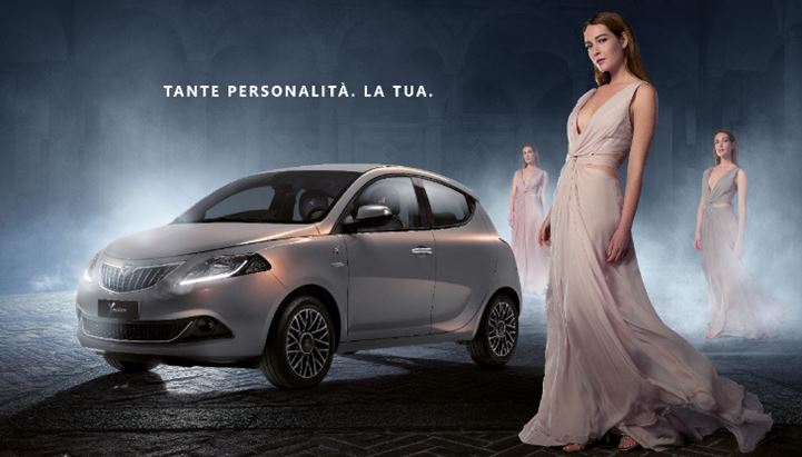 La campagna della nuova Lancia Ypsilon Alberta Ferretti ha il volto dell'attrice Cristiana Capotondi