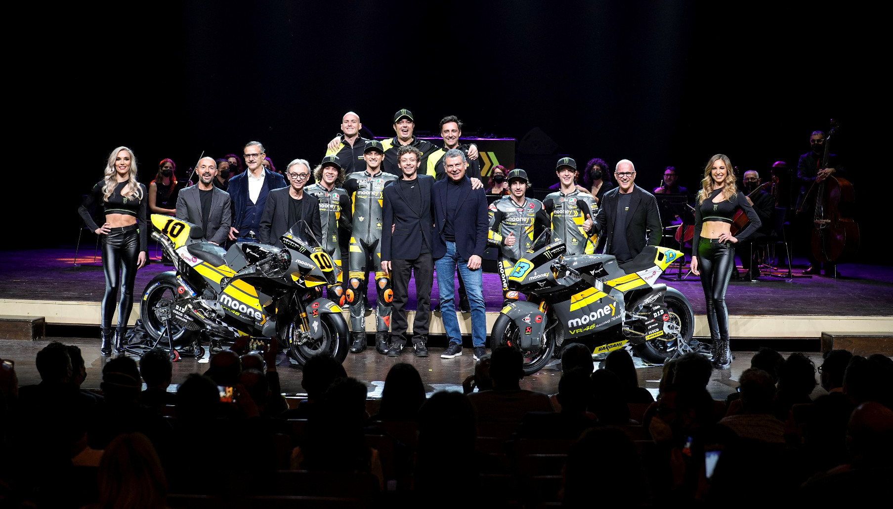 Mooney, accordo con la VR46 di Valentino Rossi: nasce il Mooney VR46 Racing Team 
