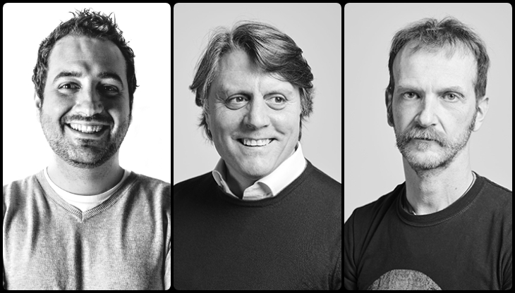 Da sinistra: Saccone, Ricchiuti, Rovetta