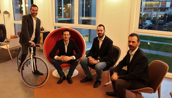 I founder di Connetty e Refine Direct: da sinistra, Francesco Rizzardi, Alberto, Stefano e Samuel Zilli