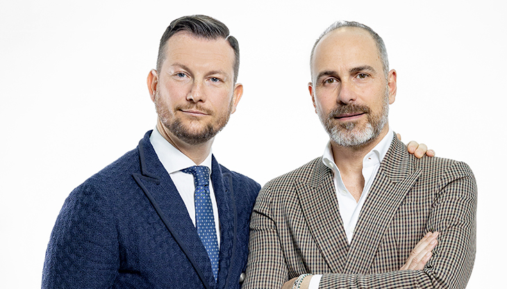 Michele Mangerini e Cristian Iobbi, fondatori del Gruppo Nuzo