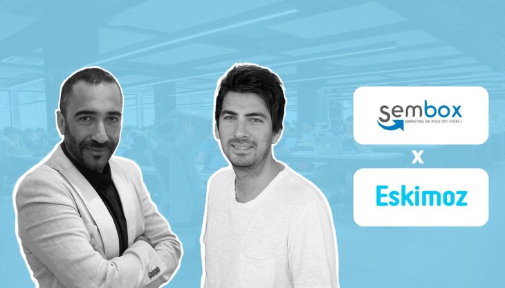 Da sinistra: Salvatore Cariello e il Ceo di Eskimoz Andréa Bensaid