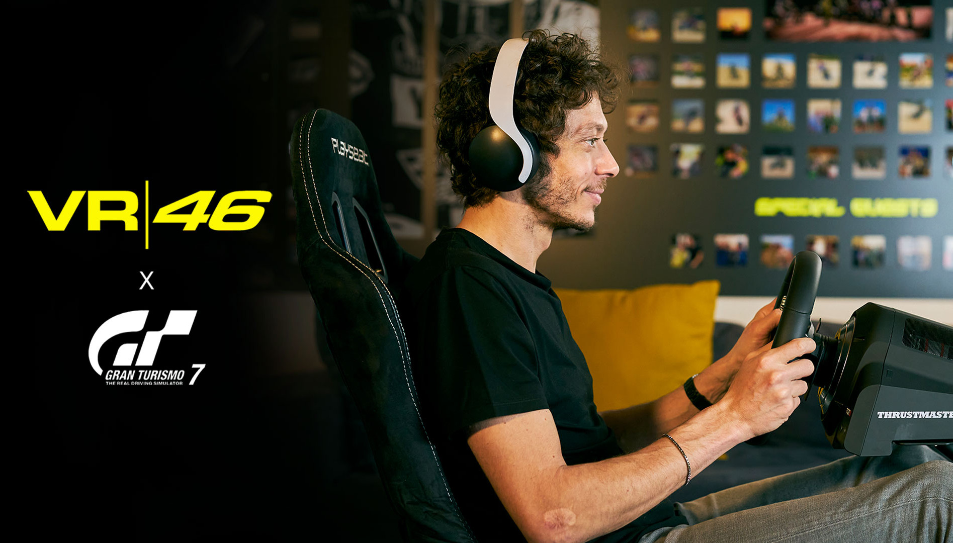 Valentino Rossi protagonista della campagna pubblicitaria di Gran Turismo 7