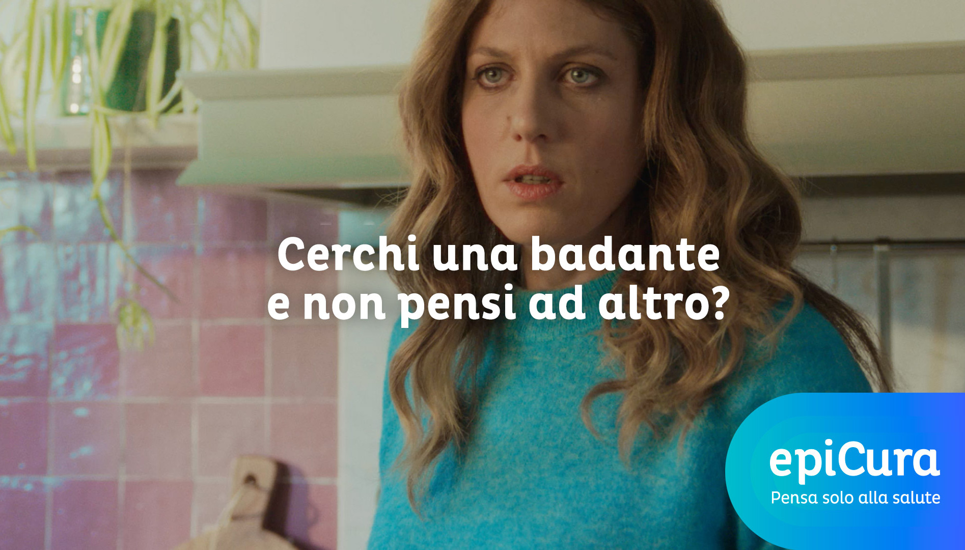 Un frame di uno degli spot epiCura