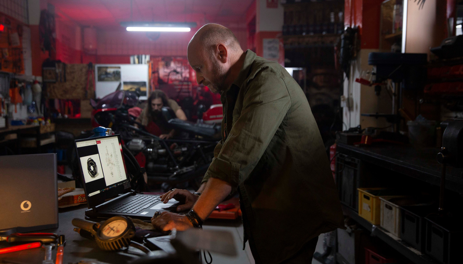 Un'immagine del nuovo spot Vodafone