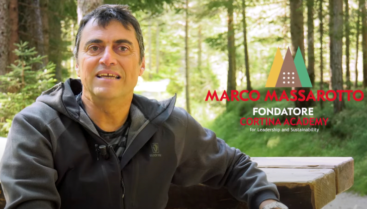 Marco Massarotto è l'imprenditore che ha fondato Cortina Academy