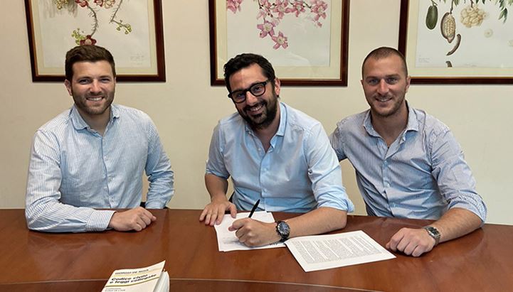 Pietro Gerolimetto, Enrico Tovaglieri e Alberto Poma, cfo di OneDay Group