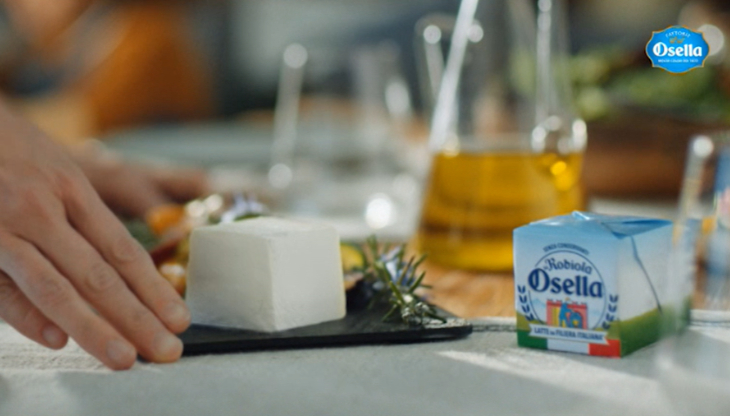 Un'immagine dal nuovo spot "Nient’altro che bontà” di Fattorie Osella