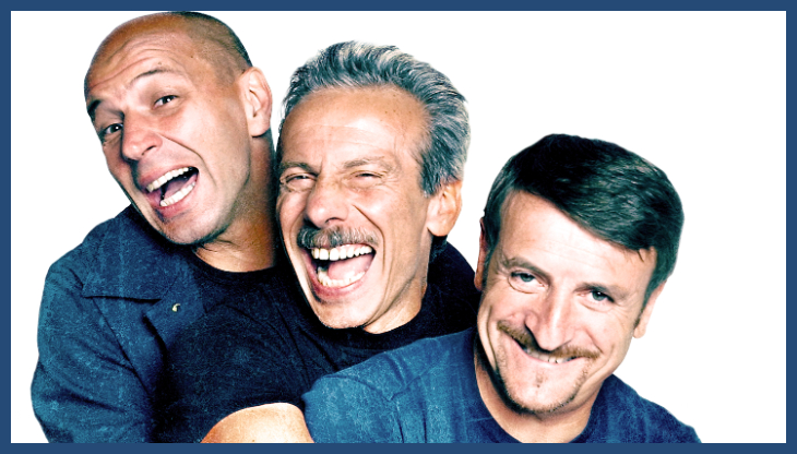 Il trio comico Aldo Giovanni e Giacomo