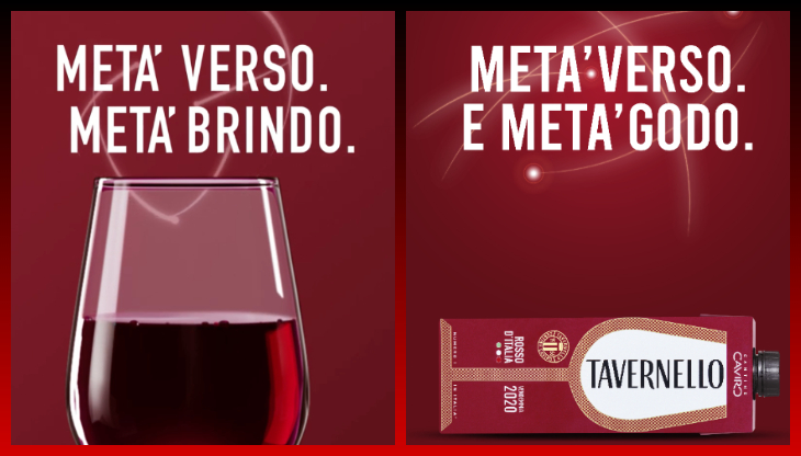 Alcune immagini dello spot Tavernello