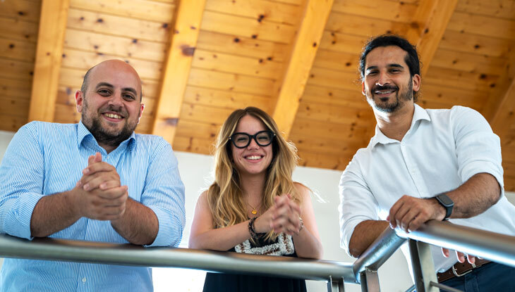Andrea Faliva, Sonia Baggio e Luca Maraschio