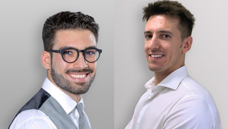 Da sinistra Alessandro Calatroni, Alberto Maria Gambino