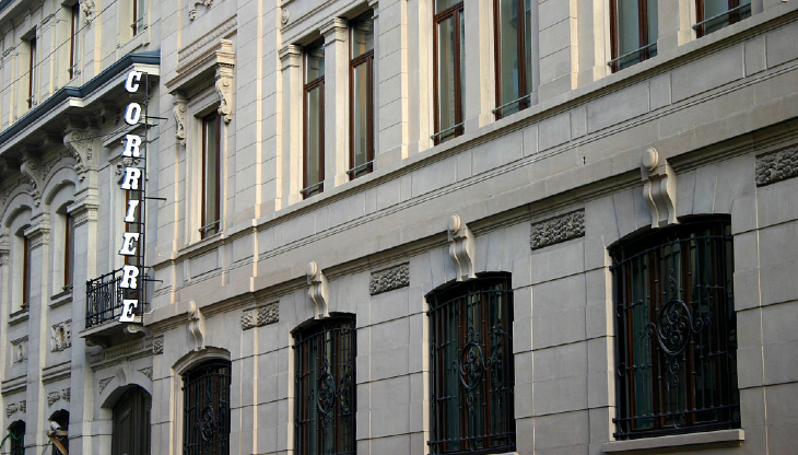 <a href="https://commons.wikimedia.org/wiki/File:IMG_4263_-_Milano_-_Sede_del_Corriere_della_Sera_in_via_Solferino_-_Foto_Giovanni_Dall%27Orto_20-jan_2007.jpg">G.dallorto</a>, <a href="https://creativecommons.org/licenses/by-sa/2.5/it/deed.en">CC BY-SA 2.5 IT</a>, via Wikimedia Commons