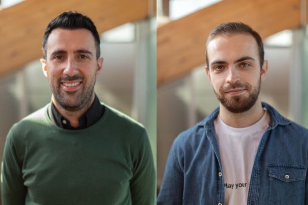 Emanuel Bonfiglio (Responsabile del Team Sales) e Mariano Daga (Account Director) di IDA Agency