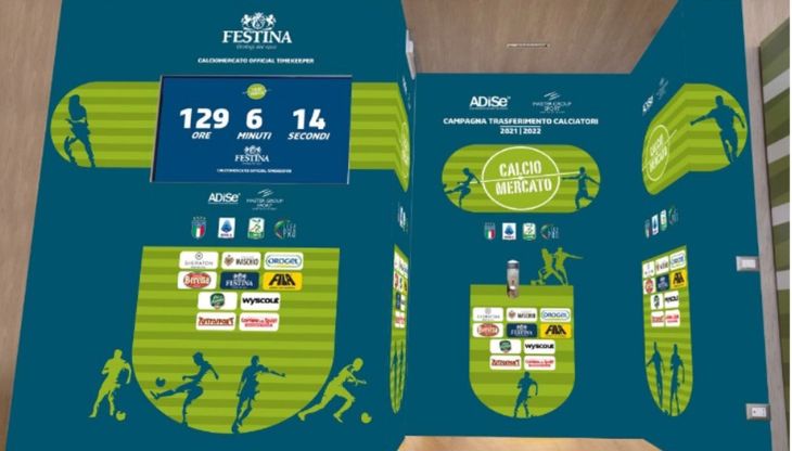 Festina, in qualità di Official Time Keeper, scandirà il tempo delle trattative del Calciomercato