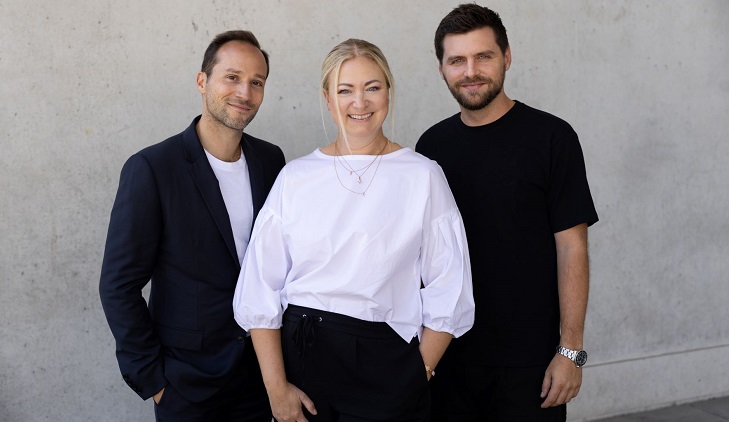 Olivier Billon, Anne Höweler e Matteo Baldi