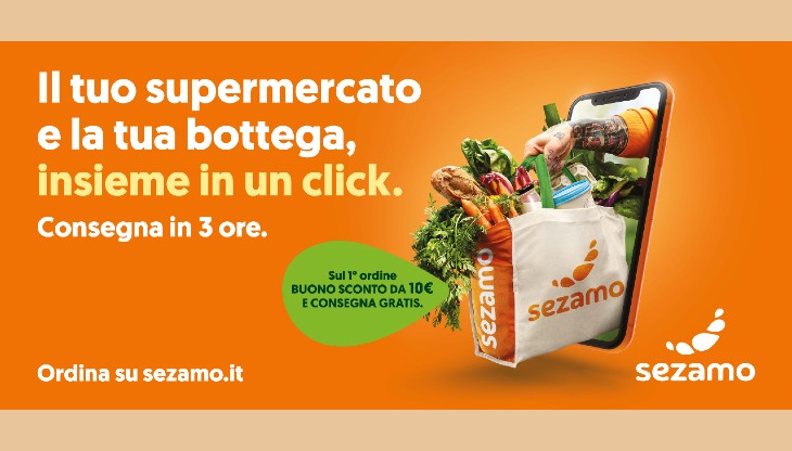 Un'immagine della campagna Sezamo