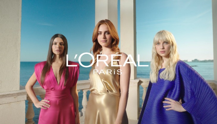 Un'immagine della campagna L'Oréal