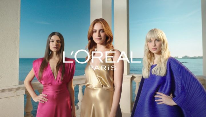 Un'immagine della campagna L'Oréal